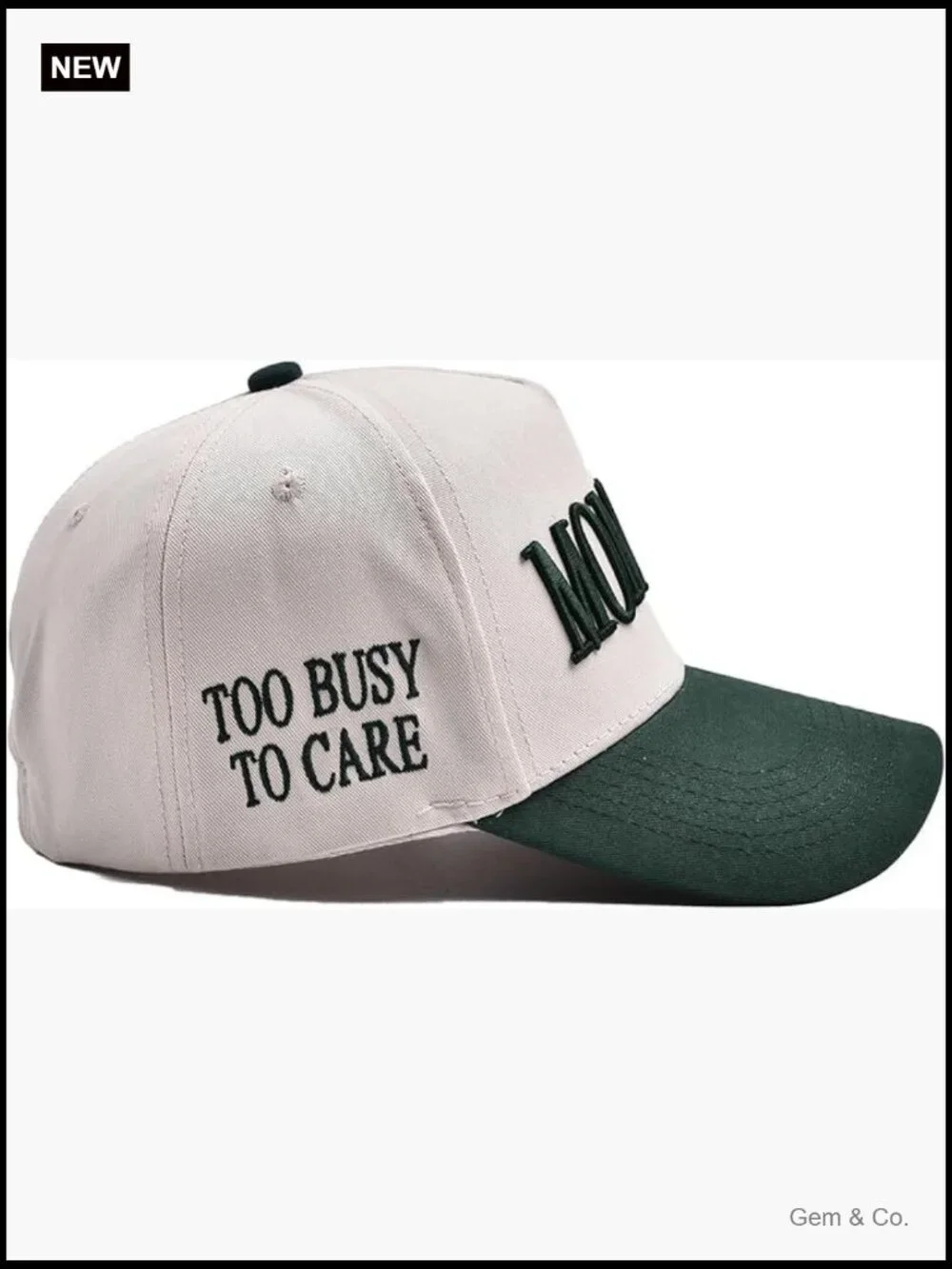 Vintage Mom Trucker Hat Embroidered Cap Unisex Adjustable Baseball Cap Cotton